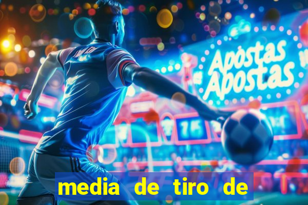 media de tiro de meta por jogo